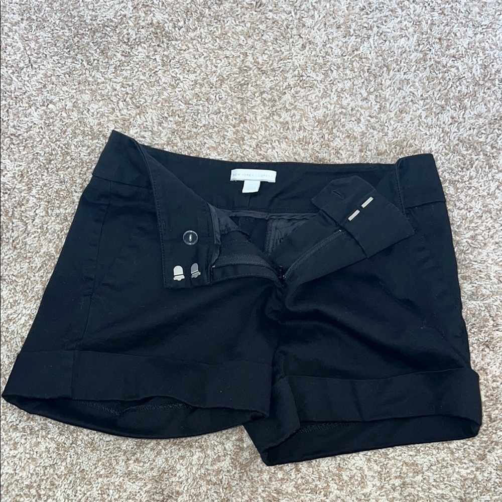 New York & Company Black Athletic Shorts Size 2 - Picture 5 of 9
